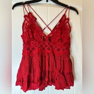 NWT! FREE PEOPLE ADELLA TOP